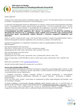 Tájékoztató