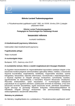 Beszerz&eacute;si referens