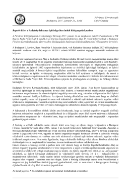 Budapesti I - Fővárosi Törvényszék