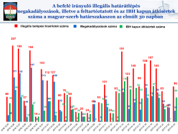 A befel&eacute; ir&aacute;nyul&oacute; illeg&aacute;lis hat&aacute;r&aacute;tl&eacute;p&eacute;s