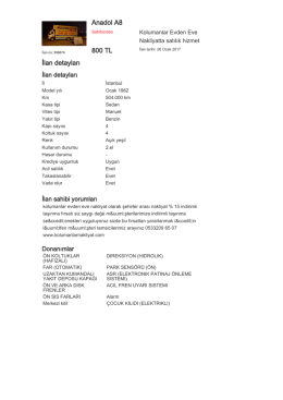 Pdf yap - Hurriyetoto
