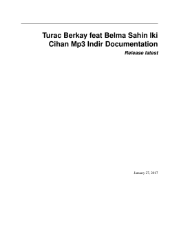 Turac Berkay feat Belma Sahin Iki Cihan Mp3 Indir