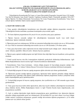 ankara yıldırım beyazıt &uuml;niversitesi 2016