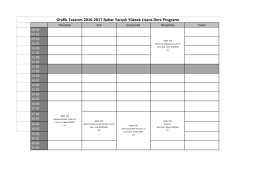 2016-2017 Bahar Dönemi Ders Programı_3