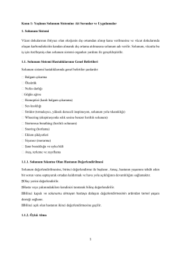 1 Konu 1 - Ankara &Uuml;niversitesi A&ccedil;ık Ders Malzemeleri