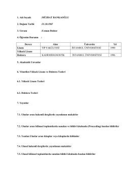 Uzm.Dr. M&Uuml;JDAT BANKAOĞLU