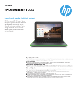 HP Chromebook 11 G5 EE