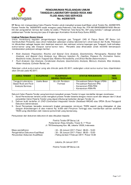 Pre-Qualification Announcement