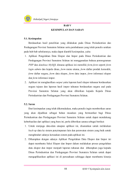 Politeknik Negeri Sriwijaya
