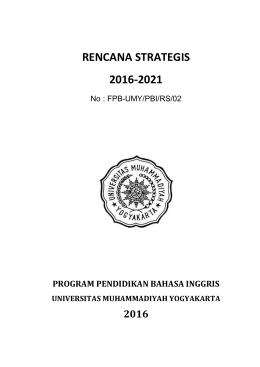 lembar pengesahan rencana strategis 2016-2021