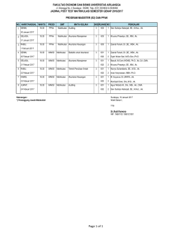 of 1 - FEB Unair - Universitas Airlangga