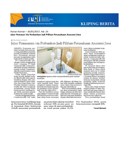 pdf - Asosiasi Asuransi Jiwa Indonesia