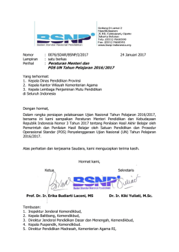 unduh disini - BSNP Indonesia