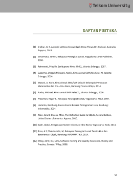 DAFTAR PUSTAKA - Open Library Telkom University