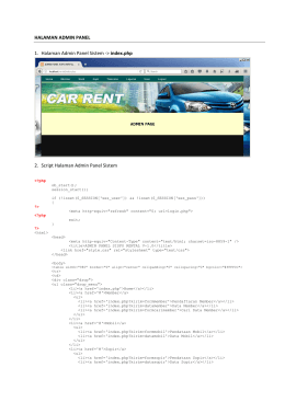2 Admin Panel