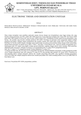 abstrak - (ETD) Unsyiah