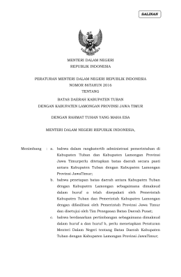 batas daerah kabupaten tuban dengan kabupaten lamongan