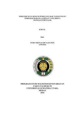 program studi magister kenotariatan fakultas hukum universitas