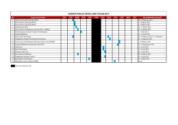 Jadwal Pelatihan 2017
