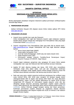kso sucofindo &ndash; surveyor indonesia jakarta central office