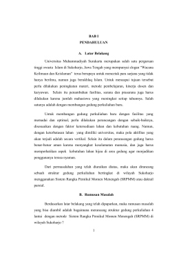 1 BAB I PENDAHULUAN A. Latar Belakang Universitas