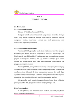 BAB IV - Politeknik Negeri Sriwijaya