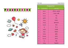 Preposition