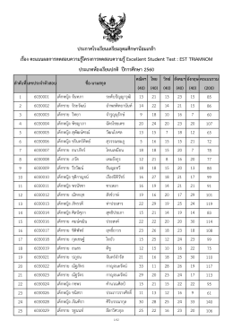 ห้องเรียนปกติ - โรงเรียนเตรียมอุดมศึกษาน้อมเกล้า