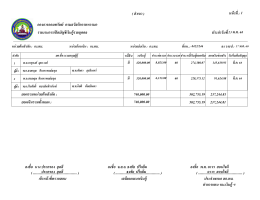 รายงานการเปิดบัญ ชีเงินกู้รายบุคคล กองการออม