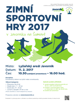 Zimní sportovní hry Javorník