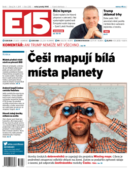 Če&scaron;i mapuj&iacute; b&iacute;l&aacute; m&iacute;sta planety