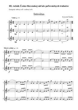 Introitus - trubaci.sk