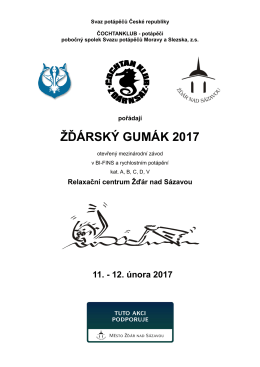 Žďárský gumák - Čochtanklub Žďár nad Sázavou