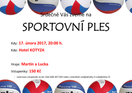Sportovní ples_plakat_2017