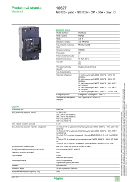 Produktová stránka - OPS Schneider Electric