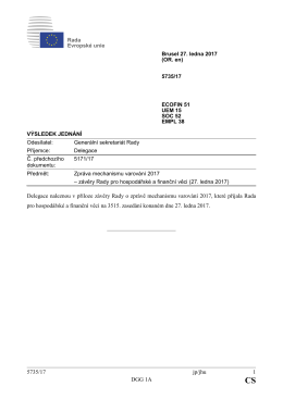 5735/17 jp/jhu 1 DGG 1A Delegace naleznou v příloze závěry Rady
