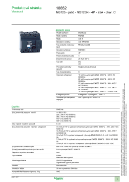 Produktová stránka - OPS Schneider Electric