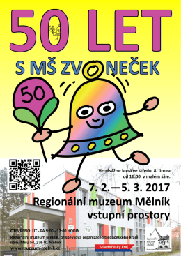 Regionální muzeum Mělník vstupní prostory 7. 2.—5. 3. 2017