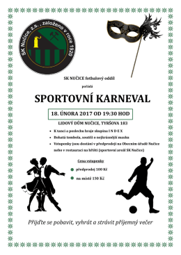 sportovn&iacute; karneval