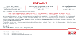 pozvánka - for pasiv
