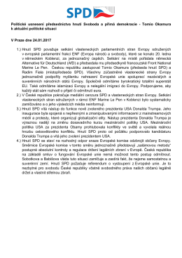 Politické usnesení SPD_24_1_2017
