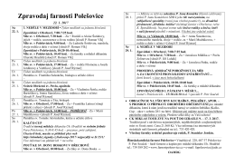 Zpravodaj_22_leden_2017 - Římskokatolická farnost Polešovice