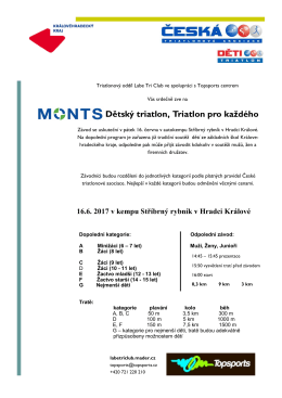 Proposition - CzechTriSeries