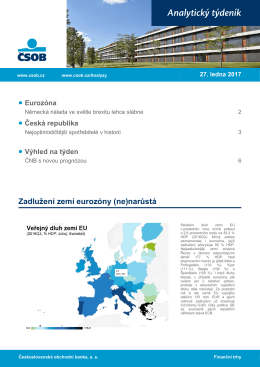 Analytický týdeník pro region CEE