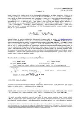 Číslo jednací: 124 EX 8788/16-88 Číslo opr.: 202749749 - E