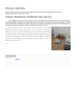 Generuj PDF - Policja Lubelska