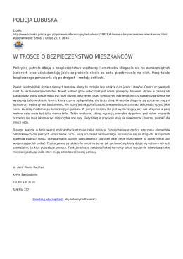 Generuj PDF - Policja Lubuska