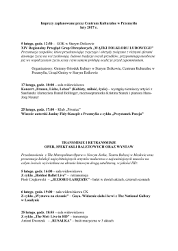 pobierz - Centrum Kulturalne w Przemyślu