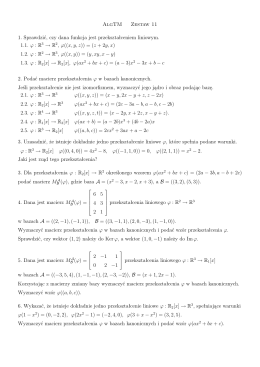 R3 → R 2, ϕ((x, y, z))