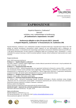 Program konferencji do pobrania